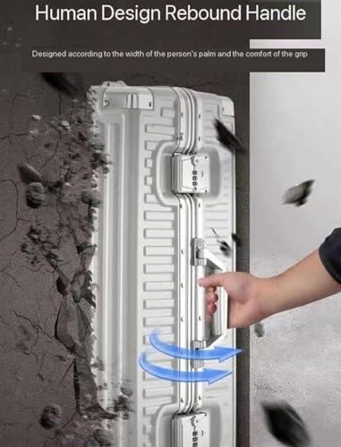 ANIIC Luggage Suitcases With Wheels 2 Piece Set Spinner Suitcase With Password Lock Carry On 14inch Cosmetic Bag Suitcase Spinner Luggages (Color : G, Size : 26in)3