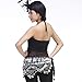 Belly Dance Hip Scarf Bellydance Outfit Silver Coins Belt Skirt Black