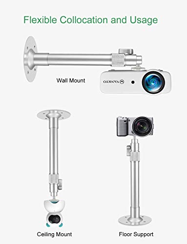image for VANK YO Universal Extending Projector Ceiling Mount with Height Extend