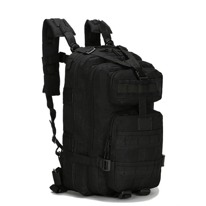 Mochila Militar Assalt Tática Masculina Feminina Impermeável Preto 30l 40L 50l (preto 30 litros)