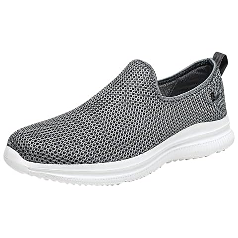 Men's Trainers, Breathable, Lightweight Sports Shoes, Leisure Elegant Jogging Shoes, Running, Tennis, Leisure, Road Running Shoes, Fitness Shoes for Walking, Running, Jogging, S Cover