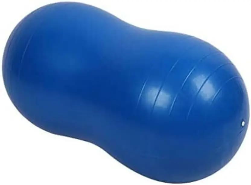 Anti Burst Physiotherapy Exercise Peanut Ball for Improve Core Strengthening | Gym & Yoga Ball | Size - 90 x 45 cm-image-7