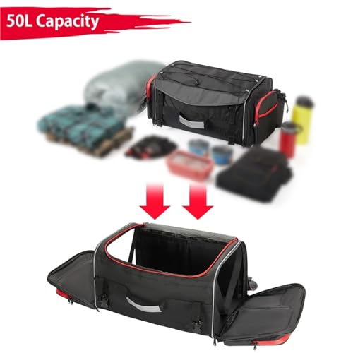 Bolsa Trasera para Motocicleta con ajuste universal de alta adaptabilidad 6