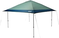 Vista 1 de Coleman Oasis Instant Pop-Up Canopy Tent with Side Wall Attachment, Portable Shelter with Easy Setup & Takedown, Wheeled Carry Bag Included