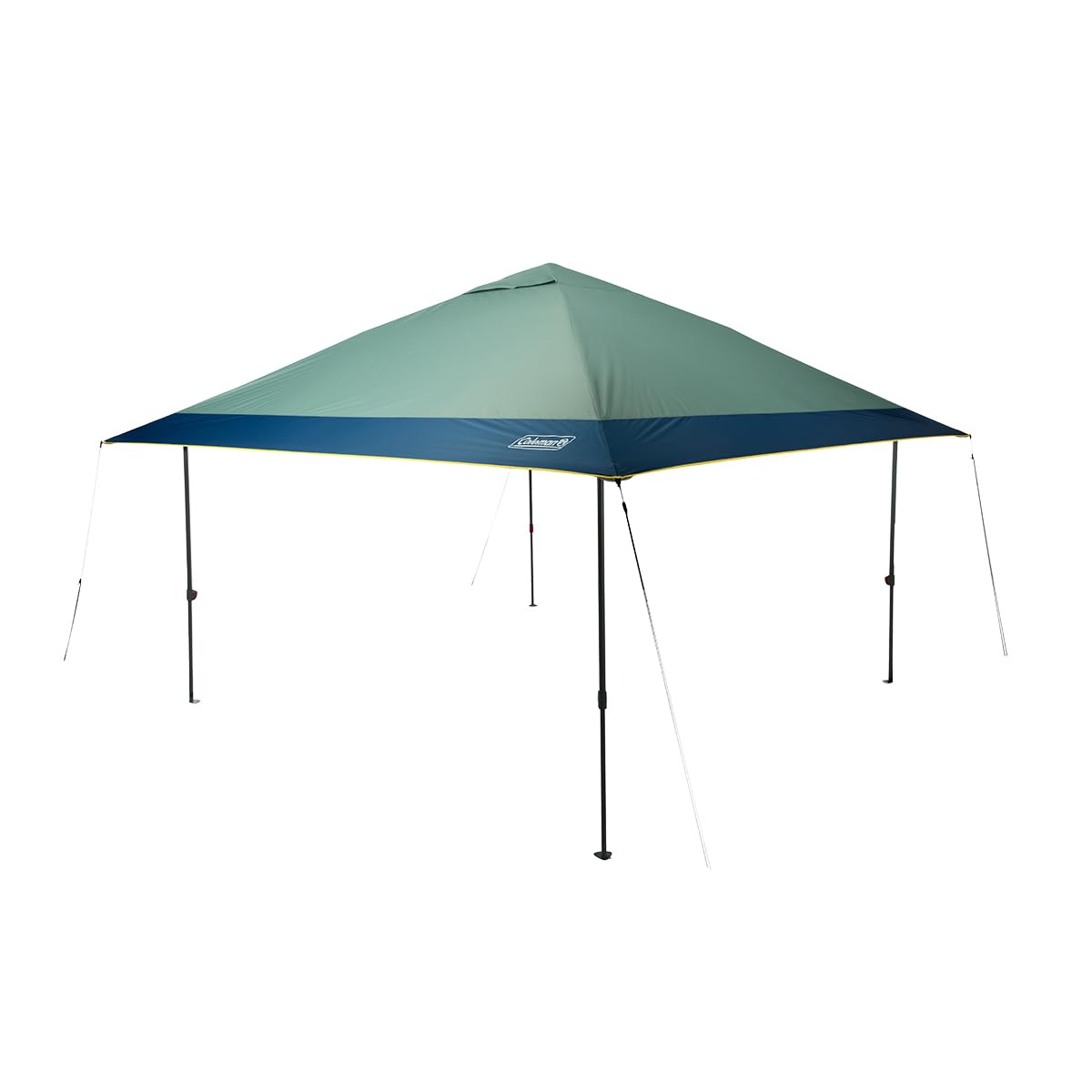 Oasis Instant Pop-Up Canopy Tent with Side Wall Attachment, Portable Shelter with Easy Setup & Takedown, Wheeled Carry Bag Included, 10x10/13x13ft Sizes