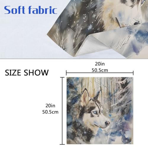 Servilletas de Tela Multicolor 20x20 in Pack x6 miniatura 6