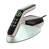 Newbealer Steam Generator Iron, 1500W Turbo Steamer for Clothes, 2 Bar Pressure Clothes Iron, 4 Steam & 4 Dry Heat Modes, Fast Heat-Up, 350ml Detachable Tank, Auto-Off, Self-Cleaning (Green)