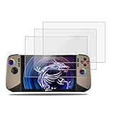 NOUKAJU [3 Pack] Screen Protector for MSI Claw 8 AI+ A2VM 8inch, HD Protective Film,6h Hardness,Scratch,Anti-Fingerprin,Protective Film for MSI Claw 8 AI+ A2VM-001US Handheld Portable Game Console