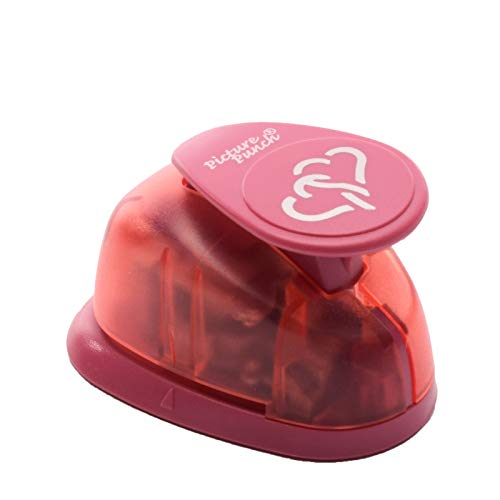 Vaessen Creative Craft Paper Punch - Heart - 2 x 2,4 cm - Circle Cutter for Crafting and Card Making, Multi-colour, 7.3 x 5.3 x 5 cm - Image 2