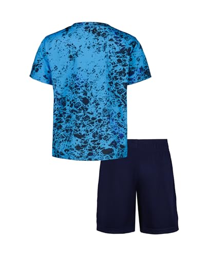 Image of Under Armour Boys' 2-piece Short Sleeve Graphic T-Shirt and Shorts Set, Lightweight & Breathable