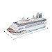 Beistle 3-D Cruise Ship Centerpiece – 2-Pack Cardstock Table Decorations, Ocean Liner Party Supplies for Nautical, Bon Voyage, Retirement, or Cruise-Themed Celebrations, Fold-Out Design, 13¼”