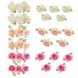Flower Hair Clips for Girls, 21Pcs Cute Hair Clips Flower Hair Accessories for Women Girls Children