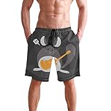 Individueller Druck macht Ihre Badehose modisch und sexy. Die Länge dieser kurzen Herren-Badehose ist oberhalb des Knies, alle Herren-Badeanzüge haben ein Netzfutter im Inneren.