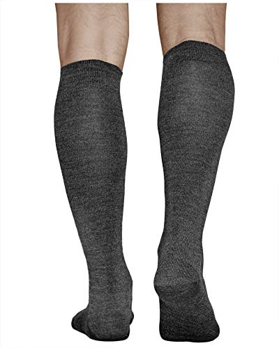 VITSOCKS 80% Merino Wollen Winter Kniekousen Heren, Warme Lange Sokken, Zacht Ademend - Afbeelding 4