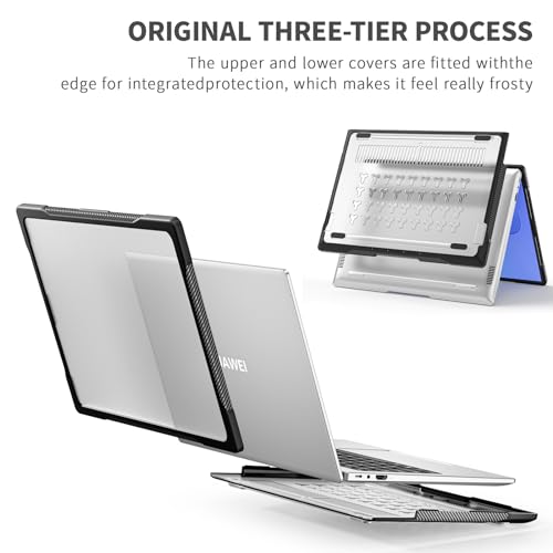 Carcasa Huawei MateBook 14 transparente para evitar arañazos y marcas de huellas 5