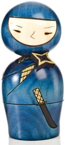 Ninja Authentic Japanese Wooden Kokeshi Doll