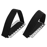 Abaodam 2Pcs Non Slip Shoe Crampons for Ice and Snow Durable Skid Spike Grippers for Climbing Hiking Jogging and Outdoor Activities Versatile Ice Grippers for All Shoe