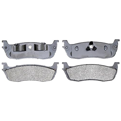 ACDelco Silver 14D711M Semi-Metallic Rear Disc Brake Pad Set