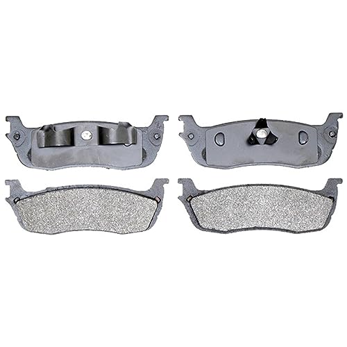 Plaquettes arrière ACDelco 14D711M au freinage semi-métallique stable et silencieux