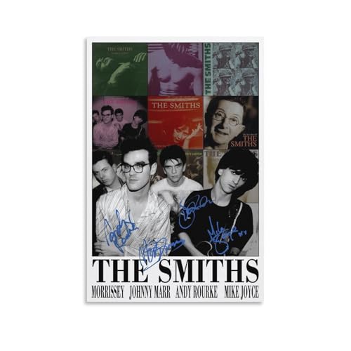 YXVAESPO The Smiths Band Vintage Poster Album Cover Poster Canvas Art Aesthetic And Wall Art Picture Decor Poster12x18inch(30x45cm)