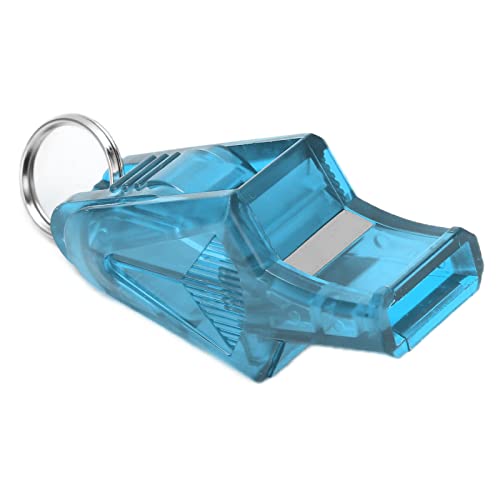 Portable Resounding Whistle Sturdy Referee Whistle for Competition Training Basketball Football Game Plastic (Sky Blue)