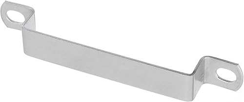 Miniatura 19 de uxcell Soporte de conector en forma de U, 3.740 in x 1.772 in, acero inoxidable 304, soporte de seguridad para puerta, ventana, cobertizo cerrado