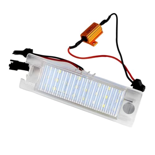 Evita multas con lámparas de luz de matrícula para Fiat Multipla y Bravo