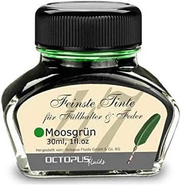 Fountain pen ink in ink glass,Writing ink for fountain pen, Fountain pen ink in Purple 30ml, inkpot, Calligraphy Ink