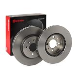 2x BREMBO Disco freno Anteriore Ø280mm Altezza: 44mm Spessore: 22mm ventilazione interna 09.D880.11 Compatibilità con HYUNDAI i20 III BC3, BI3, KIA Rio IV Hatchback YB, SC, FB