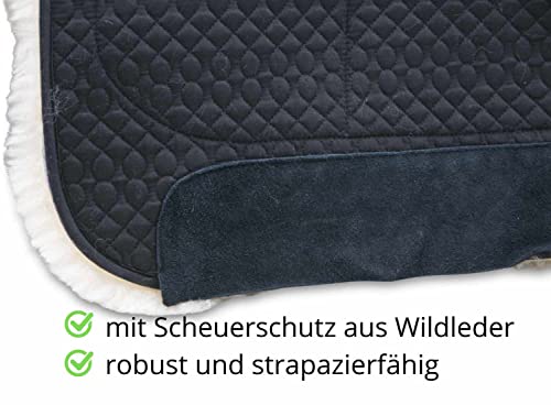 Foto von AMKA Lammfell Westernpad Korrekturpad mit 6 Einschubtaschen und 18 Filzeinlagen Wirbelsäulenfreiheit