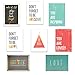 The Rules Mini Collection 5"x7" Wall Art, Typography, Nursery Decor, Kid's Wall Art Print, Kid's Room Decor, Gender Neutral, Motivational Word Art, Inspirational Artwork for Kids NO FRAME INCLUDED