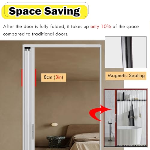 Séparateur pliable intérieur, panneau de pièce rétractable sous-sol - 6