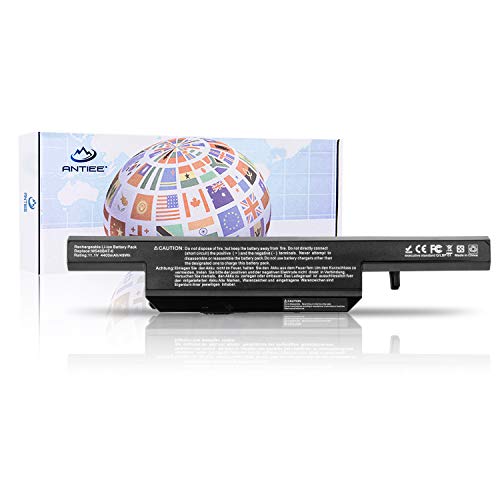 ANTIEE 6cells 48.84Wh W540BAT-6 Laptop Batterie pour CLEVO W155EU W155U W540EU W545EU W550EU W550SU W550TU W550SU1 W550SU2 W540 W550 W54EU W55EU 529h 6-87-W540S-427 Aquado M1519 Terra 1