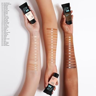 Maybelline New York Fit Me Matte & Poreless Foundation 102 Fair Ivory 30ml
