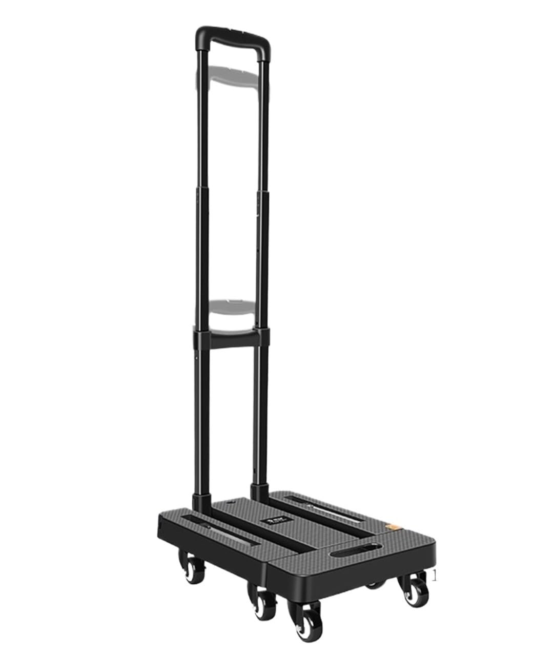 Carretilla de mudanzas plegable de 6 ruedas, ideal para transportar tu equipaje y compras
