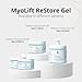 7E Wellness Myolift Restore Conductive Gel with Bio-Active Complex - 16oz - Facial Skin Care Products with Green Tea Extract, Hyaluronic Acid&Collagen Peptides,Anti Aging &Skin Tightening 16oz-Pack 1
