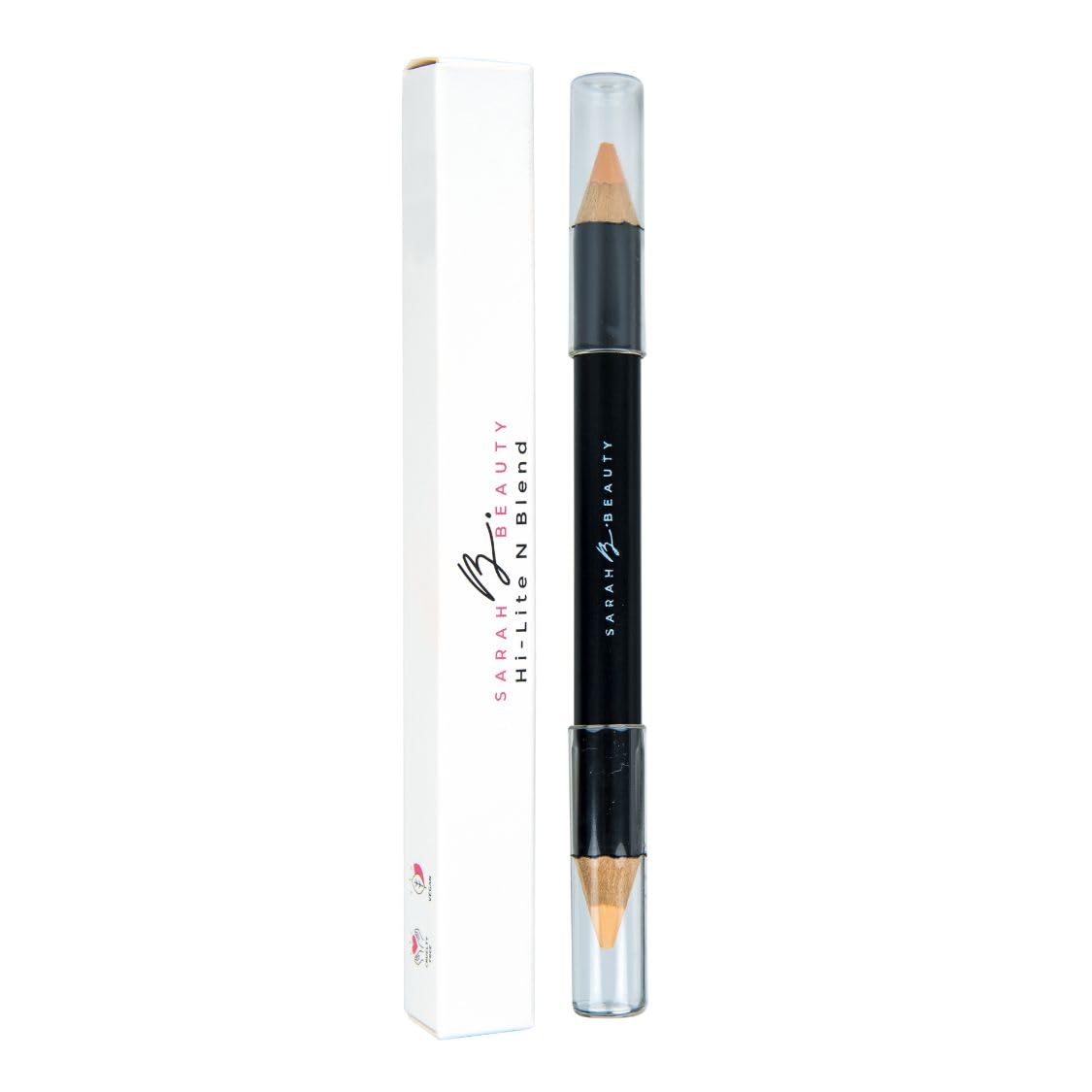 Hi-Lite N Blend Dual-Ended Eyebrow Pencil & Highlighter | Brow Contour & Blend Pencil | Vegan & Cruelty-Free | Best for Defining, Highlighting & Correcting Brows | Made in USA 0.10 OZ