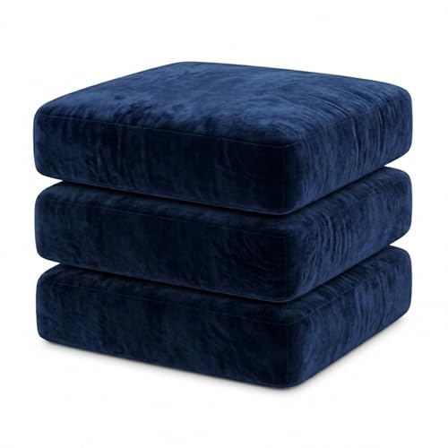 Image of Namdev Art's Velvet Sofa Cushion for Sofa with Zip Cover (21X22X5 Inch) Multipurpose Cushion with Covers Seat Cushion Covers Density:- 32 Foam Cushion for Chair