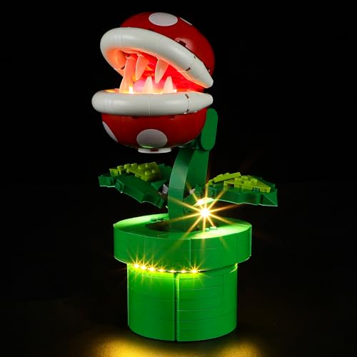 YEABRICKS LED Light for Lego-71426 Super Mario Piranha Plant Building Blocks Model (Lego Set NOT Included) - Image 2