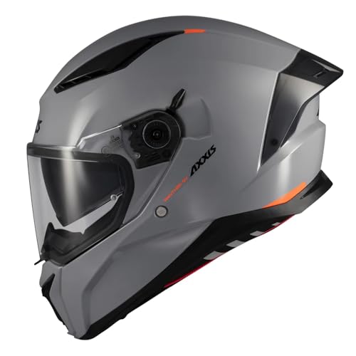 AXXIS Casco Moto Casco Panther Sv Solid Gris Brillo Xl Gris Brillo Xl