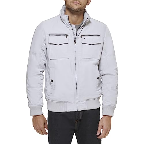Image of Tommy Hilfigier Men's Water Resistant Performance Bomber Jacket (Standard and Big & Tall)