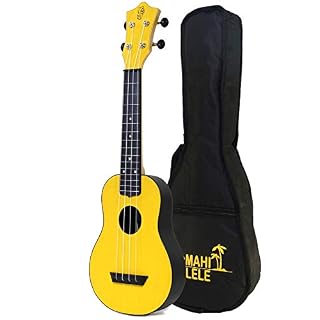 Ukulélé Jaune mahilele 3.0 Yellow - Les Beatles, Paul McCartney, John Lennon, RIngo Starr, George Harrison