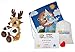Make Your Own Stuffed Animal Mini 8 Inch Very Soft Reindeer Kit - No Sewing Required!