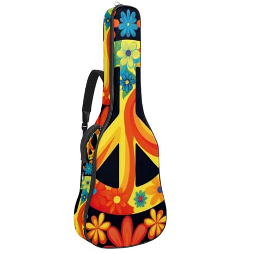 JRHEJTFZ Housse pour guitare acoustique de 1,9 cm d’épaisseur – Imperméable – Durable et élégant – Motif floral, Multicolore 5., 42.9×16.9×4.7 in, Motif imprimé tendance - Les Beatles, Paul McCartney, John Lennon, RIngo Starr, George Harrison JRHEJTFZ Housse pour guitare acoustique de 1,9 cm d'épaisseur - Imperméable - Durable et élégant - Motif floral, Multicolore 5., 42.9x16.9x4.7 in, Motif imprimé tendance