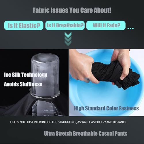 Bluecomfy Pants, New Unisex Ultra Stretch Quick Drying Pants, Women's Ultra Stretch Breathable Casual4