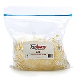 Taraway Cigarette Filters | Food Grade Disposable Plastic Filter Tips - Pack of 330 Filter Cartridges