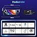 [2+64G] for Kia Rio Pride 2015 2016 2017 Android Radio, NHOPEEW 9 Inch Touch Screen Car Stereo - Wireless Carplay & Android Auto, HiFi/EQ, GPS, 5G/WiFi, Mirror Link, FM, SWC + AHD Backup Camera