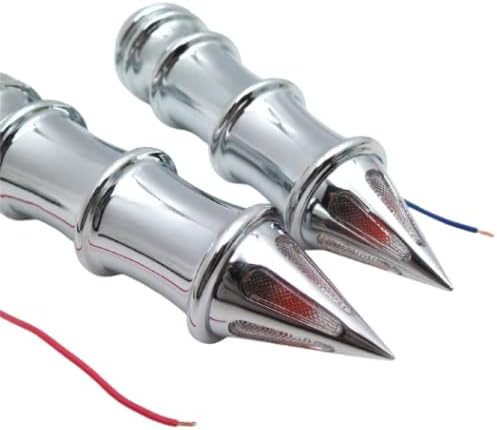 HONGK- Spike Hand Grip Compatible with Turn Signals Compatible with Vulcan 500 800 900 1500 1600 2000 [B01C0SSYNE]