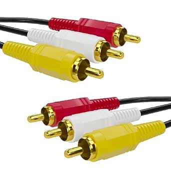 HTDYOO RCA AV Cable, 4.6 Feet, 1 Pack