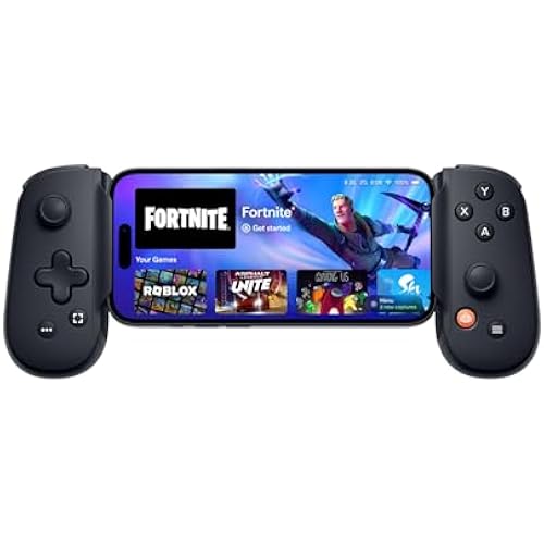 BACKBONE One Mobile Gaming Controller, USB-C, 2nd Gen